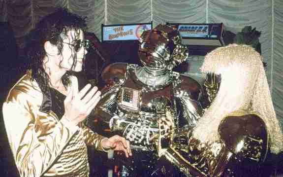 The Droids with Michael Jackson